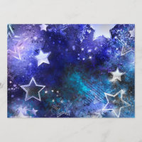 Weltraum-Hintergrund mit Sternen