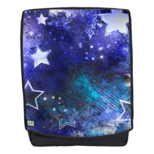 Weltraum-Hintergrund mit Sternen Rucksack