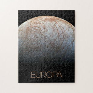 Weltraum, Kosmos, Sonnensystem, Mond Europa Puzzle