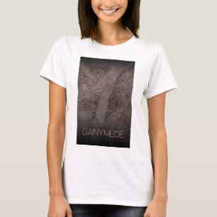 Weltraum, Kosmos, Sonnensystem, Mondganymede T-Shirt