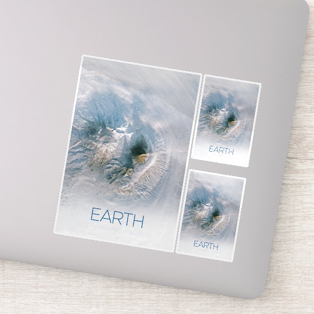 Weltraum, Kosmos, Sonnensystem, Planet Erde Aufkleber (Detail)