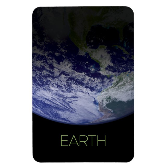 Weltraum, Kosmos, Sonnensystem, Planet Erde Magnet (Vertikal)