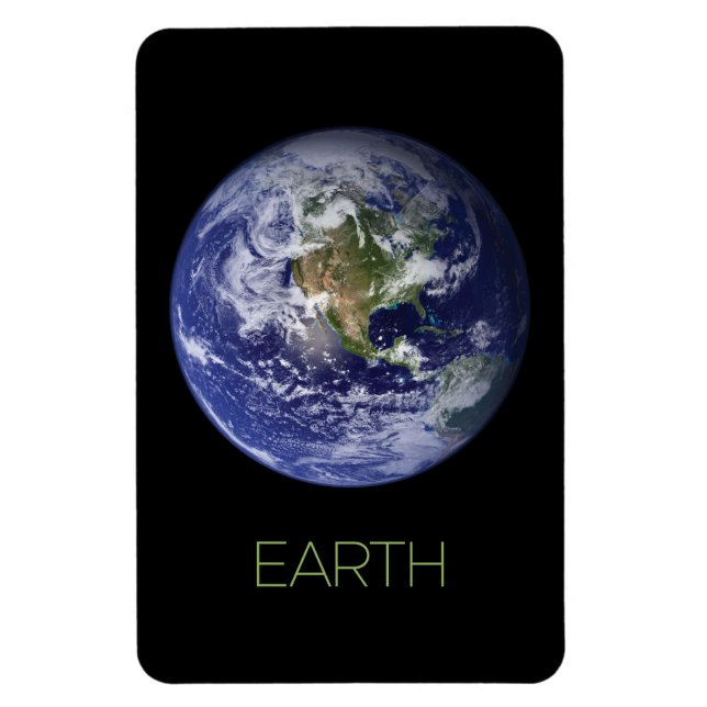 Weltraum, Kosmos, Sonnensystem, Planet Erde Magnet (Vertikal)