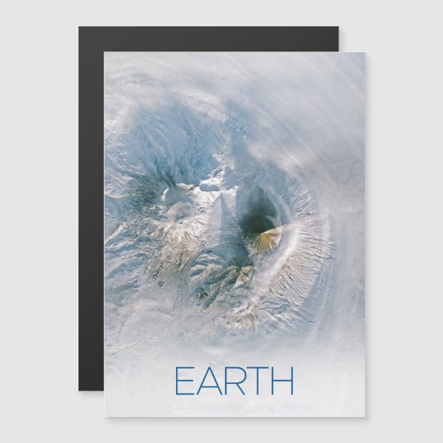 Weltraum, Kosmos, Sonnensystem, Planet Erde Magneteinladung (Vorne/Hinten)