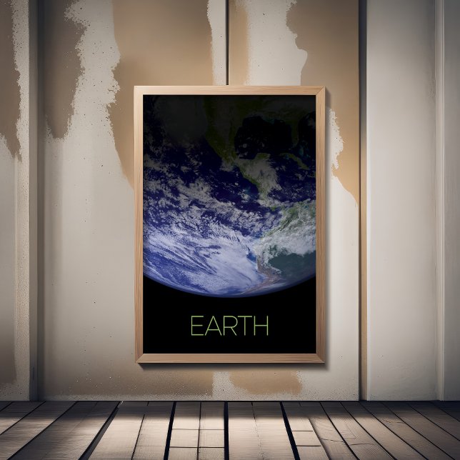 Weltraum, Kosmos, Sonnensystem, Planet Erde Poster (Von Creator hochgeladen)