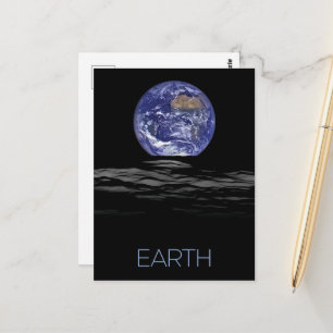 Weltraum, Kosmos, Sonnensystem, Planet Erde Postkarte