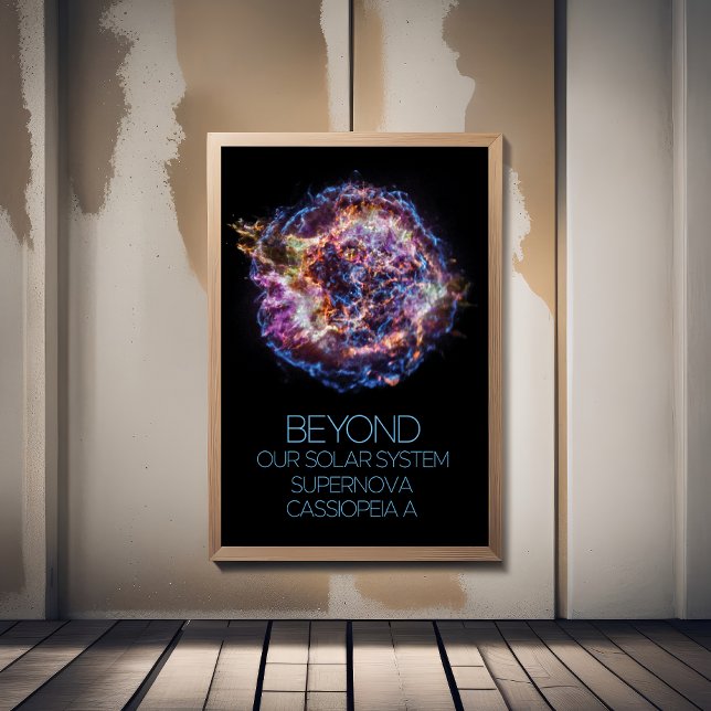 Weltraum, Kosmos, Supernova Cassiopeia A Poster (Von Creator hochgeladen)
