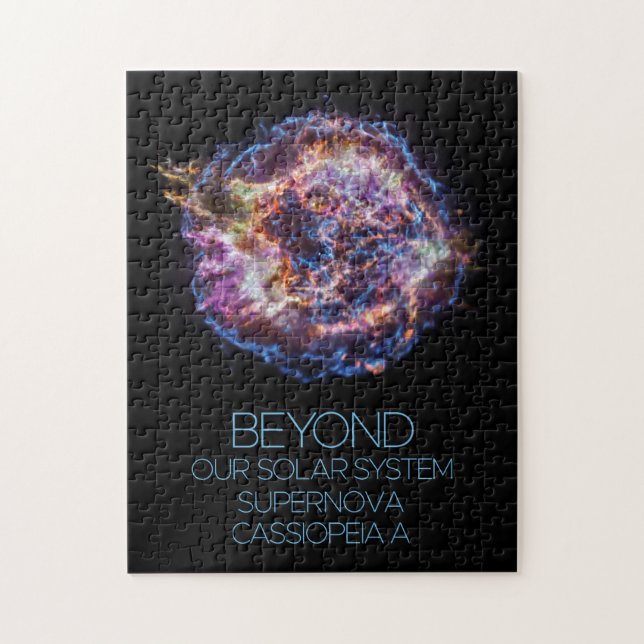 Weltraum, Kosmos, Supernova Cassiopeia A Puzzle (Vertikal)