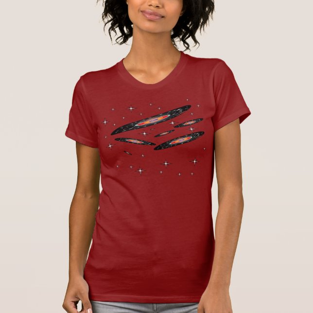 Weltraum-Kosmos-Universum-Stern-Galaxie-T-Shirt T-Shirt (Vorderseite)