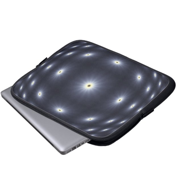 Weltraum Laptopschutzhülle (Vorne Knopf)