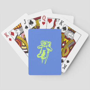 Weltraum-Mann Spielkarten