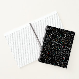 Weltraum-Muster  Notizbuch
