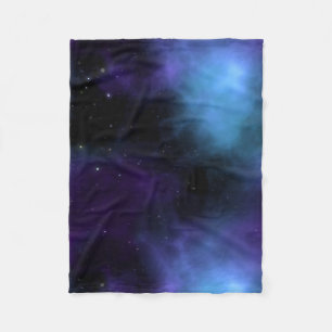 Weltraum-Nebelfleck-Galaxie Fleecedecke