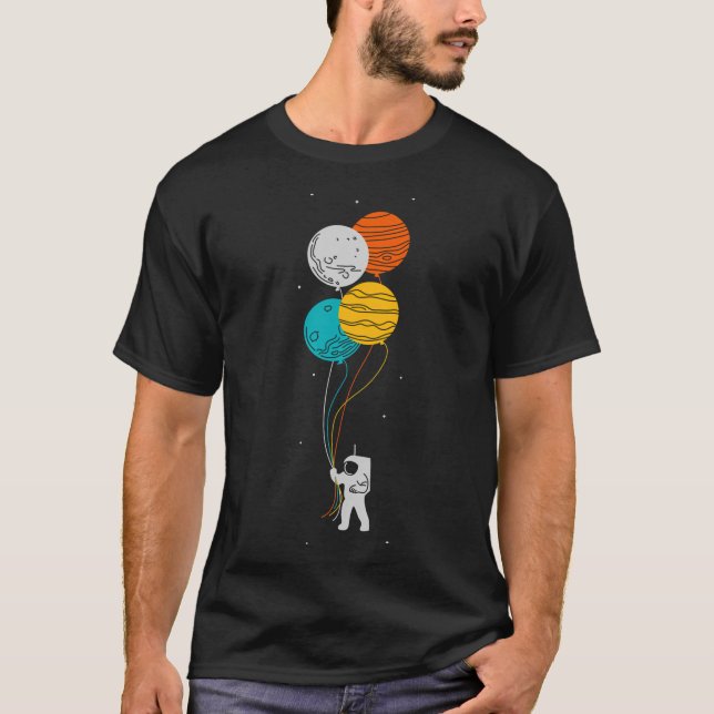 Weltraum-Odness T-Shirt (Vorderseite)