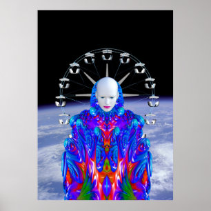 Weltraum Poster