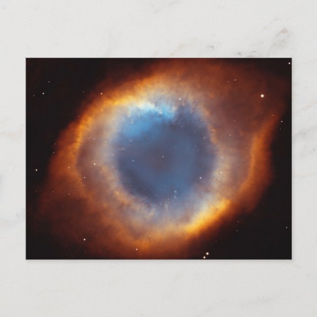 Weltraum Postkarte (Vorderseite)