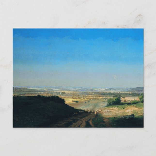 Weltraum Postkarte (Vorderseite)