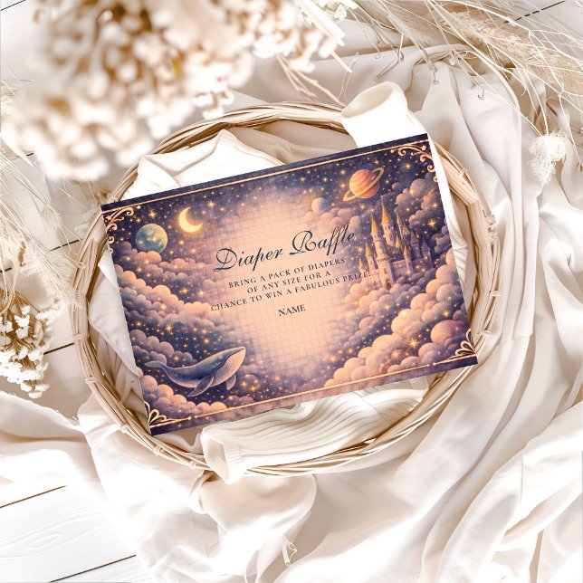 Weltraum-Schloss Diapper Verlosung Begleitkarte (Von Creator hochgeladen)