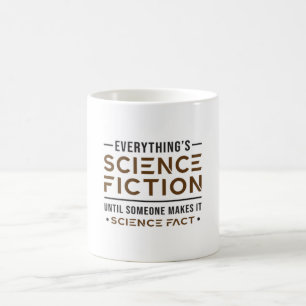 Weltraum-Science Fiction-Tag Wissenschaftliche Ner Kaffeetasse