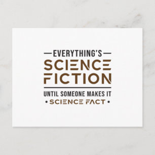 Weltraum-Science Fiction-Tag Wissenschaftliche Ner Postkarte