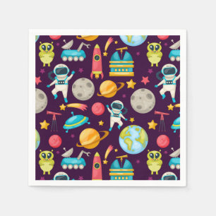 Weltraum Serviette