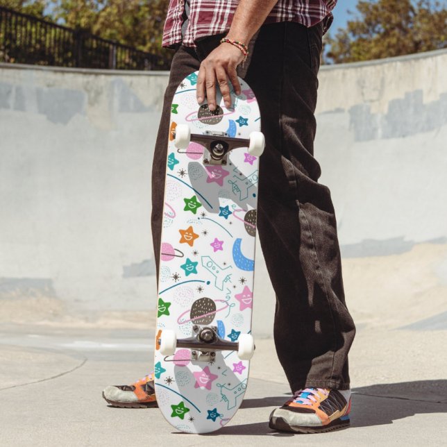 Weltraum Skateboard (Von Creator hochgeladen)
