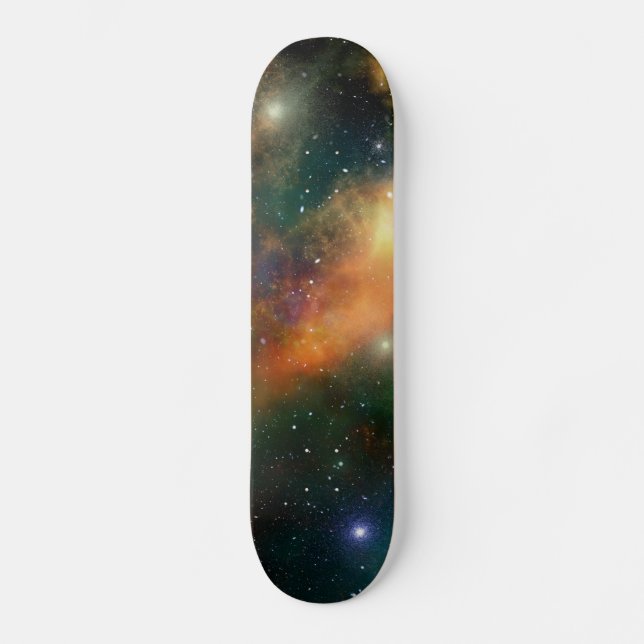 Weltraum Skateboard (Vorderseite)