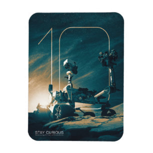 Weltraum, Sonnensystem, 10 Jahre Neugier Magnet