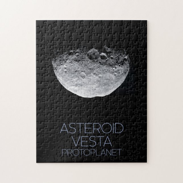 Weltraum, Sonnensystem, Asteroidengürtel, Vesta Puzzle (Vertikal)