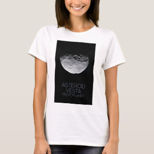 Weltraum, Sonnensystem, Asteroidengürtel, Vesta T-Shirt