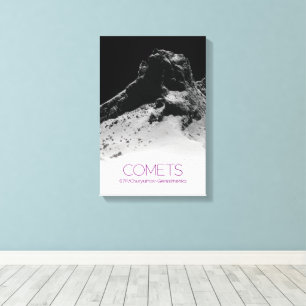 Weltraum, Sonnensystem, Kosmos, Kometen, 67P Leinwanddruck