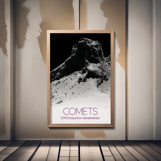 Weltraum, Sonnensystem, Kosmos, Kometen, 67P Poster (Von Creator hochgeladen)