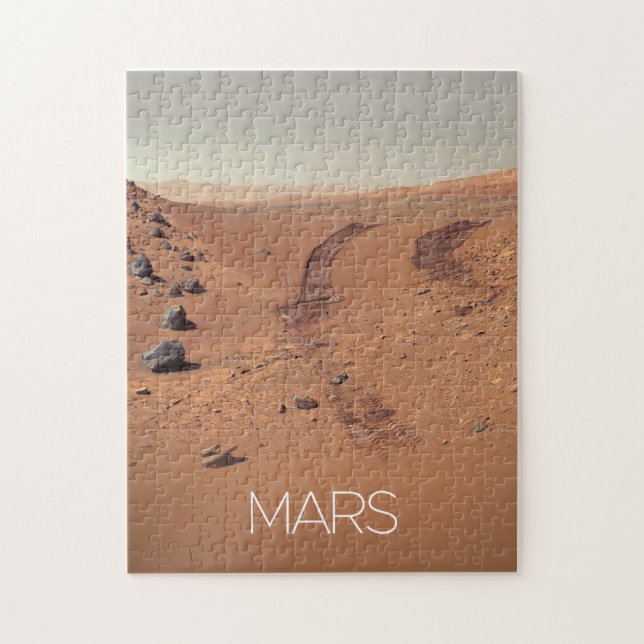 Weltraum, Sonnensystem, Planet-Mars, Neugier Puzzle (Vertikal)