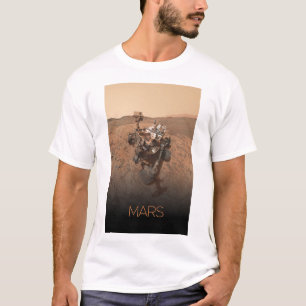 Weltraum, Sonnensystem, Planet-Mars, Neugier T-Shirt