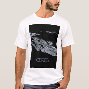 Weltraum, Sonnensystem, Zwergplanet Ceres T-Shirt