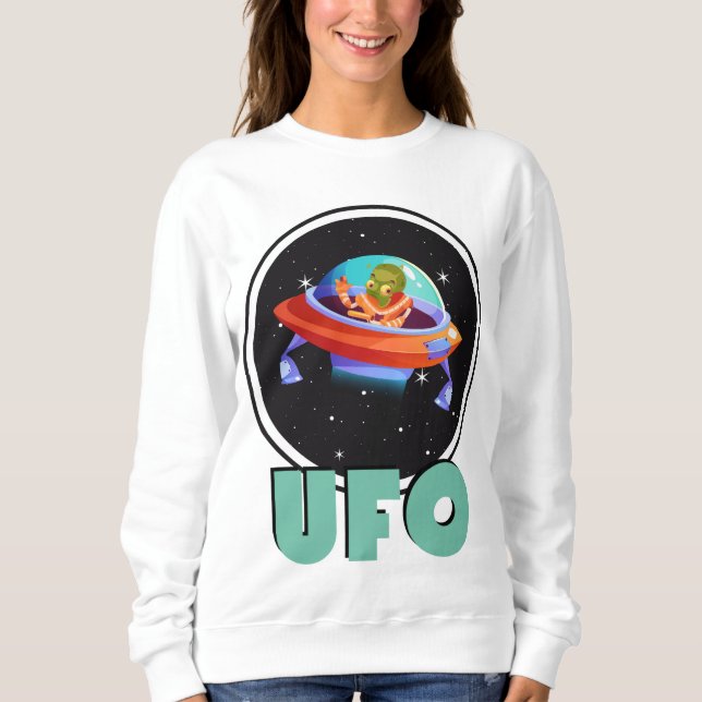 Weltraum Sweatshirt (Vorderseite)