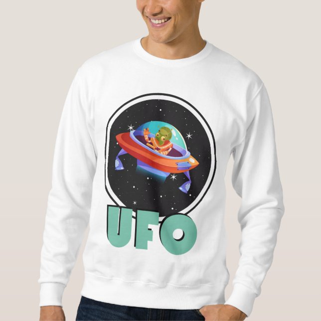Weltraum Sweatshirt (Vorderseite)