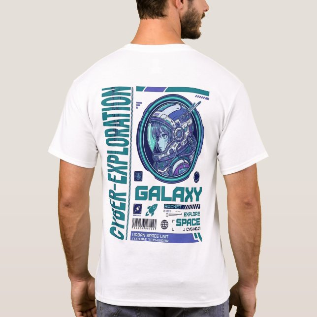 Weltraum T-Shirt (Rückseite)