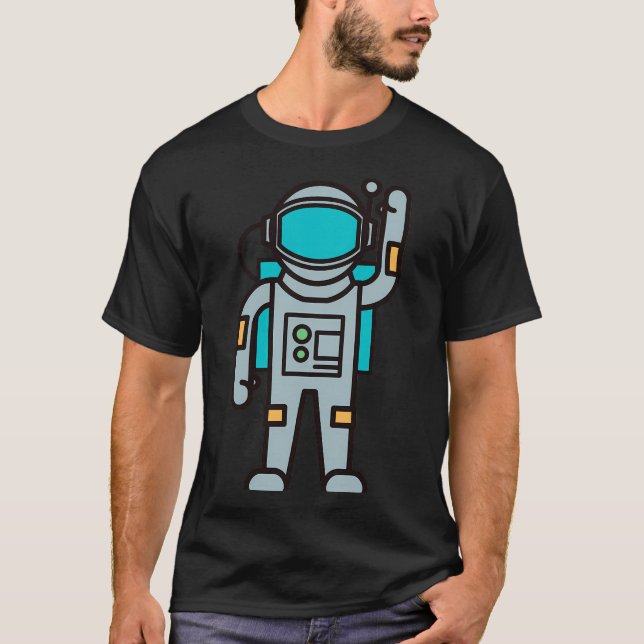Weltraum T-Shirt (Vorderseite)