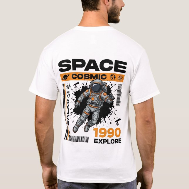 Weltraum T-Shirt (Rückseite)