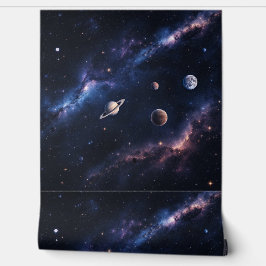 Weltraum und Galaxie Expedition: Tief greifende 3D Tapete