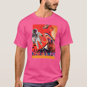 Weltraum-Universum Planeten T-Shirt