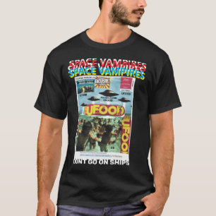 Weltraum-Vampire Basic Dark T-Shirt