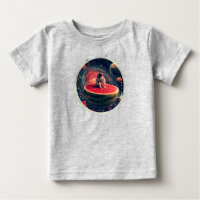 Weltraum Wassermelone Astronaut