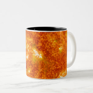 Weltraum Zweifarbige Tasse