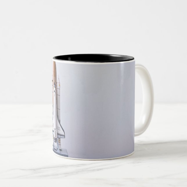 Weltraum Zweifarbige Tasse (VorderseiteRechts)
