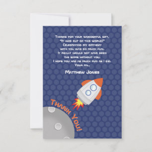 Weltraumabenteuer Einladung