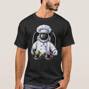 Weltraumaeronaut Kochen T-Shirt
