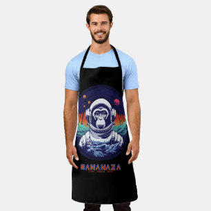 Weltraumaffe Astronaut Schürze