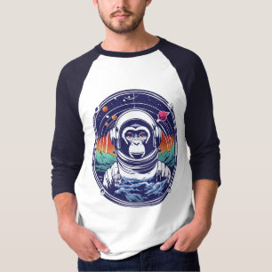 Weltraumaffe Astronaut T-Shirt